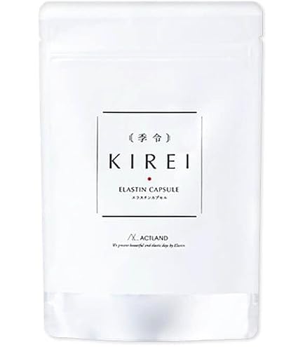 Amazon | 季令エラスチンカプセル100粒 高純度エラスチン 100