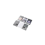(2個まとめ売り) エレコム CD/DVD用スリム収納ソフトケース CCD-DP2D10BK