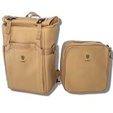 Langly Weekender カメラバックパック – ネイビー。耐候性のある取り外し可能なキューブ。旅行、写真家、ビデオグラファー、デジタル一眼レフ、ミラーレス、ノートパソコン、フィルム、レンズ、旅行ギア用に設計された万能デイパック