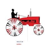 Premier Designs PD25951 40" x 46" x 17" Kite Red Tractor Spinner