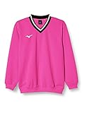 [ミズノ] テニスウェア スウェットシャツ Vネック 肉厚 吸汗速乾 ストレッチ 男女兼用 62JC8002 ベリーピンク 日本 M (日本サイズM相当)