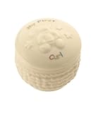 Belleek 4155 My First Curlボックス、2 by 2インチ、ホワイト