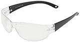 Edge Eyewear AKE111 Savoia Safety Glasses, Black with Clear Lens [並行輸入品]