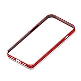 Premium Style iPhone 13用 アルミバンパー レッド PG-21KBP02RD