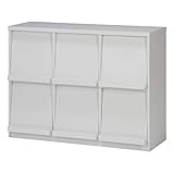 不二貿易(Fujiboeki) ディスプレイラック ホワイト 幅119×39cm レガール 【2梱包】 86049