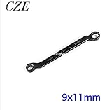 高品質ボックスエンドレンチdaulヘッドラチェットハンドルスパナ5.5*7-16*18-9x11mm