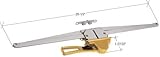 C.R. LAURENCE EP23072 CRL 20-1/2" Gold Single Pull Lever Operator [並行輸入品]