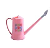 プラスチック取り外し可能なロングスパウトじょうろじょうろピンク