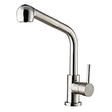 VIGO Avondale Single Handle Pull-Out Spray Kitchen Faucet, Stainless Steel [並行輸入品]