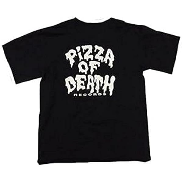 PIZZA OF DEATH Tシャツ　黒　XLサイズ Amazon.co.jp: PIZZA OF DEATH（ ピザオブデス ）Tシャツ PIZZA