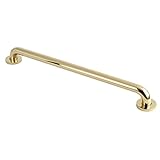 キングストン真鍮dr514242 Meridianインチ装飾Adaグラブバー、24インチ、Polished Brass