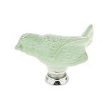 Baosity 可愛い　鳥型　引き出し　キャビネット　食器棚　ドア　プルノブ　ハンドル　取っ手　家具美化　 - グリーン