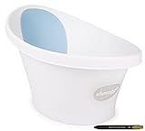 [シュナ그ル] Shnuggle ベビーバスタブ, 浴槽, コンパクトサポートシート, バスタイムを簡単にする, (新生児〜12ヶ月) + FREE Gift (Ball Pen) (海外直送品) (