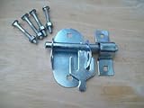 IRONMONGERY WORLD Oval PadboltパッドボルトShedゲートガレージドア南京錠ボルトLo。。。by ironmongery世界
