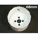 バイメタルホールソー 68mm カップ単品販売 エアコンキャップ 貫通スリーブに適合するサイズ 配管工事に