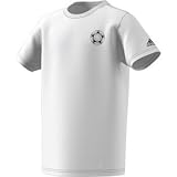 Adidas Boys Soccer World Cupマスコット履歴Tee L ホワイト