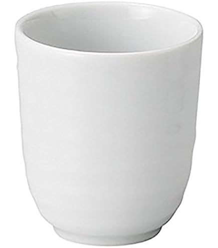 Amazon | 白無地長湯呑[6.4×7.8cm・200cc] | 長湯呑 料亭 旅館