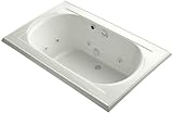 Kohler K-1170-HH-NY Memoirs 5.5Ft Whirlpool with Custom Pump Location, Dune [並行輸入品]