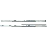 スガツネ工業 LAMP 3段引 横付 スライドレール 完全スライド 3618型 3618-350 左右セット