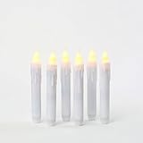 樹脂絞らテーパCandle withタイマー 7"- Set of 6 LLFC0008
