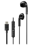 JVCケンウッド JVC HA-FR17UC-B イヤホン 有線 マイク付き タイプC 開放型 USB Type-C 1.2m ブラック HA-FR17UC