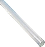 uxcell ホットメルト接着剤　ホットメルトスティック　24本入　クリアホワイト 11mm x180mm