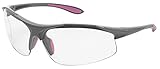 ERB Safety 18622 Ella Clear Lens, One Size, Gray Frame by ERB