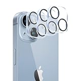 Wigsii 対応 iPhone 14 用 カメラフィルム 【3枚-日本AGC旭硝子素材製 】 iPhone 14 / iPhone 14 Plus カメラ保護フィルム 硬度9H 耐衝撃 耐スクラッチ 透過率高 指紋防止 撥水撥油 アイフォン14 / アイフォン14プラス 対応 レンズ保護フィルム 露出オーバー防止 気泡ゼロ 貼り付け簡単WJIP143J