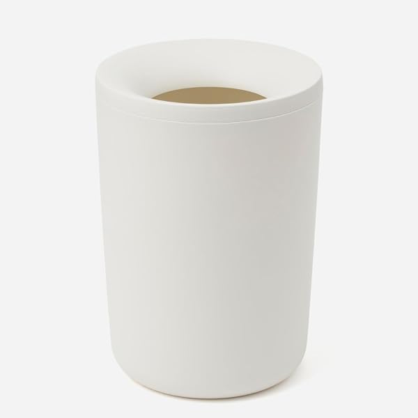 KEYUCA pist Dust Box 10L with Bag-Holding Mechanism, White - 1