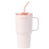 Blackubeタンブラー 500ml 蓋付き こぼれない 保温保冷 ステンレス製 真空断熱 二重構造 直飲み プレゼント用 ビジネス用 持ち運びホルダー便利 車用 保冷缶用 水筒用