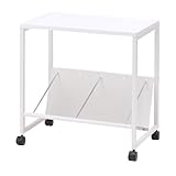 林製作所 傾斜棚ワゴン 天板付き 1段 YSK-013-1