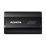 ADATA SE880 4TB - 最大2000MB/秒 SuperSpeed USB 3.2 Gen 2x2 USB-C 外付けポータブル SSD チタン (AELI-SE880-4TCGY)
