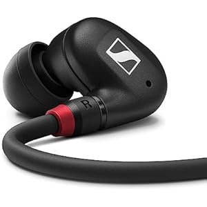 ゼンハイザー(Sennheiser) IE 100 PRO WIRELESS BLACK プロ用モニタリングワイヤレスイヤホン 黒 【国内正規品】 509171 ダイナミック・カナル型 ワイヤレスと有線接続の使い分けが可能