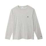 長袖Tシャツ 長袖 丸首 綿100％ ワンポイントロゴ刺繍 ロングスリーブTシャツ メンズベーシック C3-P401Z-810-L