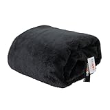 エムール ベビー 綿入り2枚合わせ 毛布 ブランケット 100×140cm チャコールグレー エムールヒート 洗える リバーシブル 低ホルムアルデヒド 静電気防止