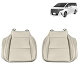 DodoxDIY 適用 新型アルファード40系 ヴェルファイア 40系 カスタム アクセサリー パーツ シートカバー 専用車種 内装グッズ 原車ホワイト