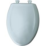 Bemia|#Bemis 1200SLOWT 174 Slow Close Sta-Tite Elongated Closed Front Toilet Seat Blue Mist [並行輸入品]