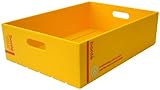 八幡化成 収納ケース 「ボンテコンテナ」 イエロー 1015