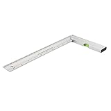 P Prettyia ウッドウォーキング　スクエア　定規　90度　曲尺　測定工具　アルミ製　　耐久性