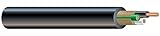Southwire 55039308 Flexcord 10 / 3 SEOOW配線105 Cリール、250 '、ブラック
