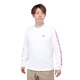 [チャムス] Tシャツ HWYC L/S T-Shirt メンズ White×Red