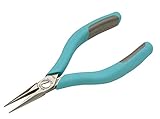 Erem 2411PD 5 Fine Point Needle Nose Pliers Serrated Jaws with Ergonomic Handles [並行輸入品]