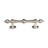 Alno A6929-4-SN Traditional Ornate Pulls, Satin Nickel by Alno