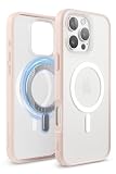 【elago】 iPhone 16 Pro Max 対応 ケース クリア MagSafe 対応 耐衝撃 ハイブリッド スマホケース 薄型 軽量 マグセーフ スマホカバー [ iPhone16ProMax アイフォン 16 プロマックス 対応 ] MagSafe HYBRID CASE ピンク