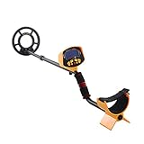 検出器 アラームプロフェッショナルハンドヘルドLCDディスプレイメタルディテクターゴールドディガーライトハンターディープセンシティブ検索ツール