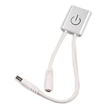 ESUMIC® Dimmer for LED Strips lights LED Ribbon With DC plug Jack (iTouch dimmer White) [並行輸入品]