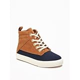 オールドネイビー OLD NAVY/ カラーブロックハイトップ インクブルー シューズ 12.5cm【並行輸入】