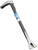 Silverline Wide Blade Pry Bar 250mm Contractors Tools Nail Remover Crowbar New
