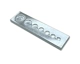 打ち台 １個入 7サイズIN１ 径6mm,7mm,8mm,9mm,10mm,12mm,15mm 打台 レザークラフト工具