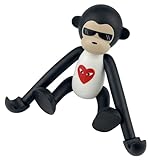 [Queen-b] サル スマホ スタンド 互換/代替品 充電 卓上 (ホワイト)